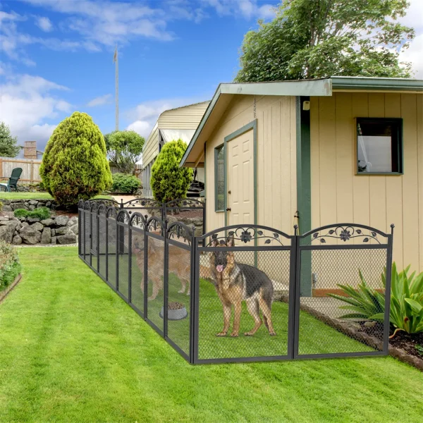 8 Panels, Heavy Duty Playpen, Outdoor/Indoor, Metal, Waterproof
